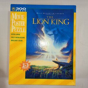 Walt Disney The Lion King 300 Piece Vintage Poster Puzzle by Golden